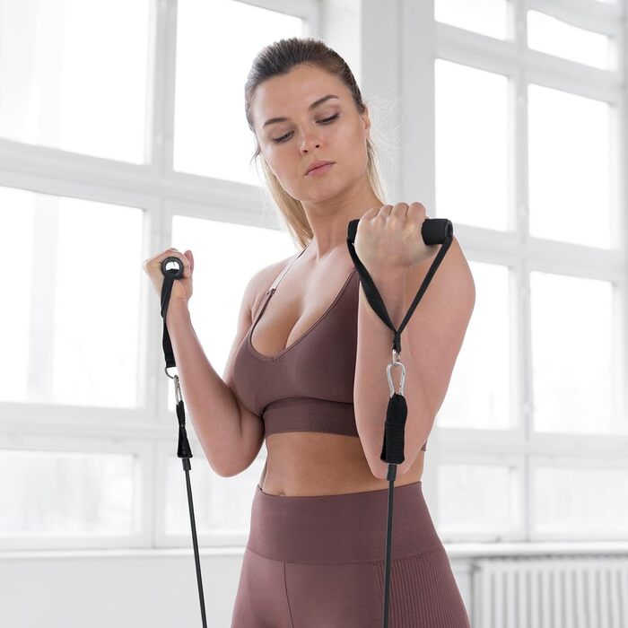 Віброплатформа для фітнесу з магнітотерапією, 99 рівнів, 5 програм, гумові амортизатори та резинки