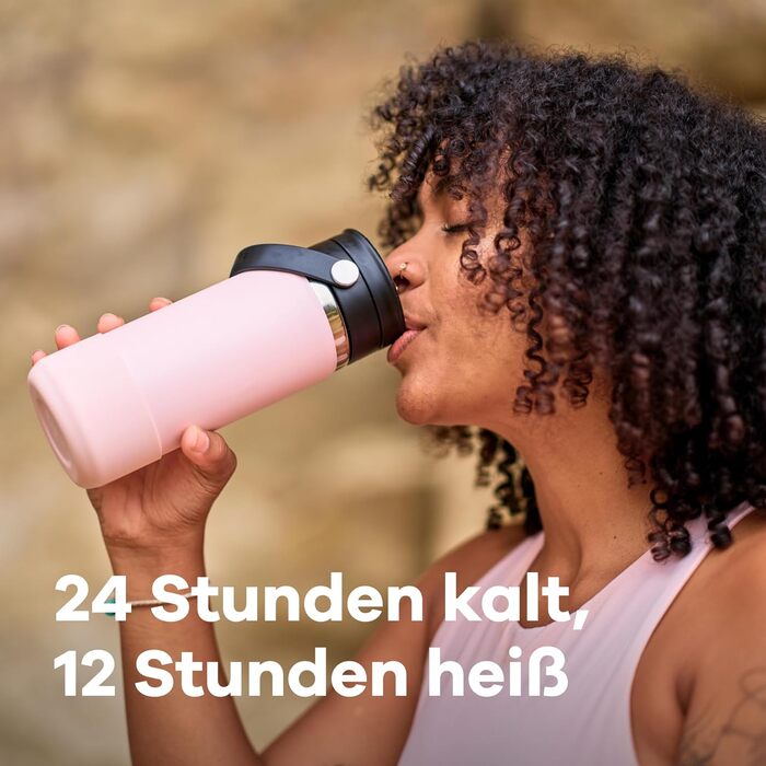 Термос-гуртка Hydro Flask Wide Mouth Flex Indigo для кави