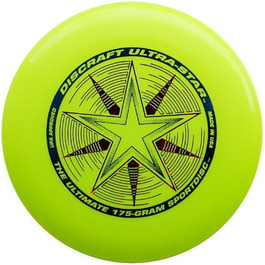 Фрісбі Discraft Ultra-Star 175g - професійний диск для гри та змагань (жовтий)