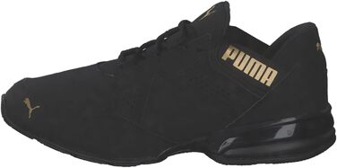 Чоловічі кросівки PUMA Enzin SL V2 для бігу та вулиці, розмір 43 EU, Puma Team Gold, чорний