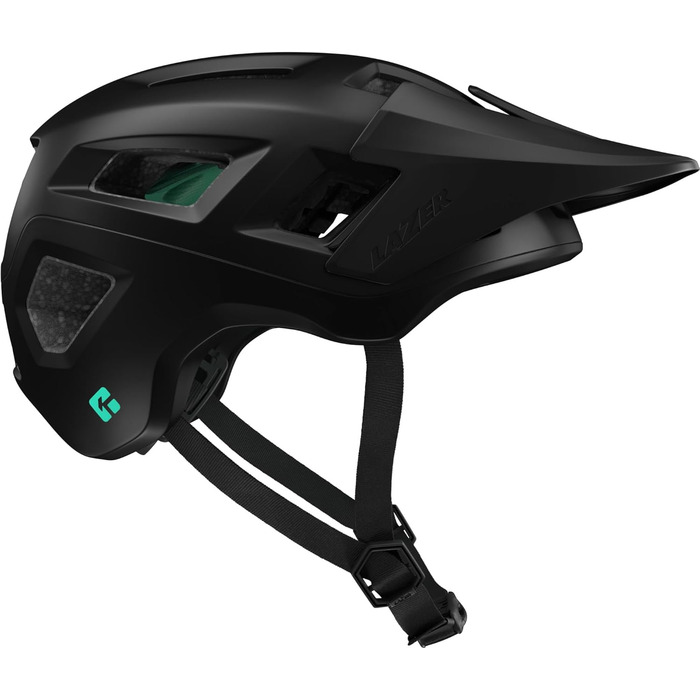 Велошолом Lazer Coyote KinetiCore чорний, для MTB, захисний