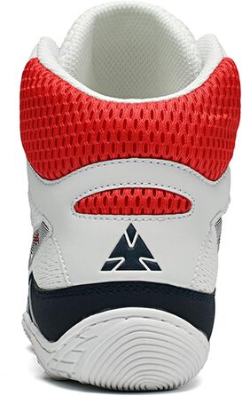 Чоловічі боксерські туфлі для боротьби, дихаючі, неслизькі, зручні, хай-топ, фітнес-туфлі, для тренувань, зала, бодібілдинг, білі, 43 EU