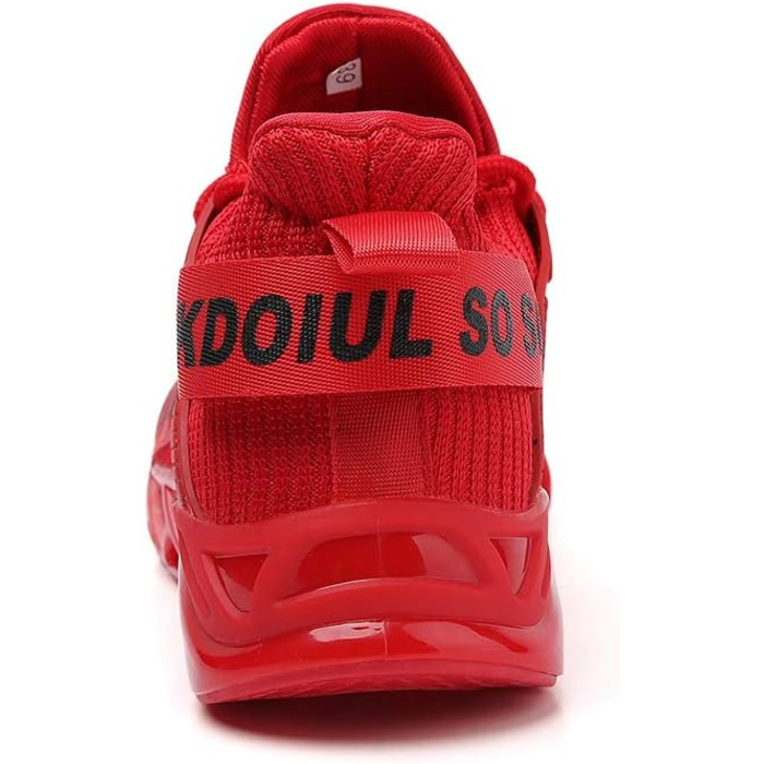 Чоловічі кросівки TSIODFO для спорту, бігу, тенісу та прогулянок (41.5 EU, червоні)
