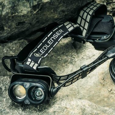 Ліхтар на голову Ledlenser H19R Signature: 3500 люмен, USB-зарядка, водонепроникність IP67, 300 м дальність дії