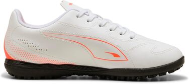 Дитячі футбольні бутси PUMA Vitoria II TT Jr - біло-червоні, 34 EU