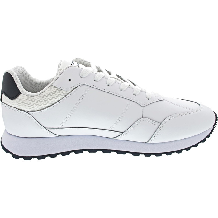 Шкіряні кросівки Tommy Hilfiger New Runner Eva LTH Stripe білі, розмір 45 EU