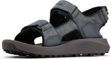 Columbia Trailstorm Hiker 3 Strap – Трекінгові сандалі чоловічі, 45 EU, Сірий Graphite/Black