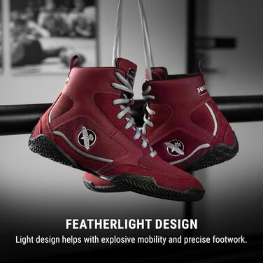 Боксерські рукавички Hayabusa Pro - Синій, Розмір 41 EU (40/41 EU, Гранітний сірий)