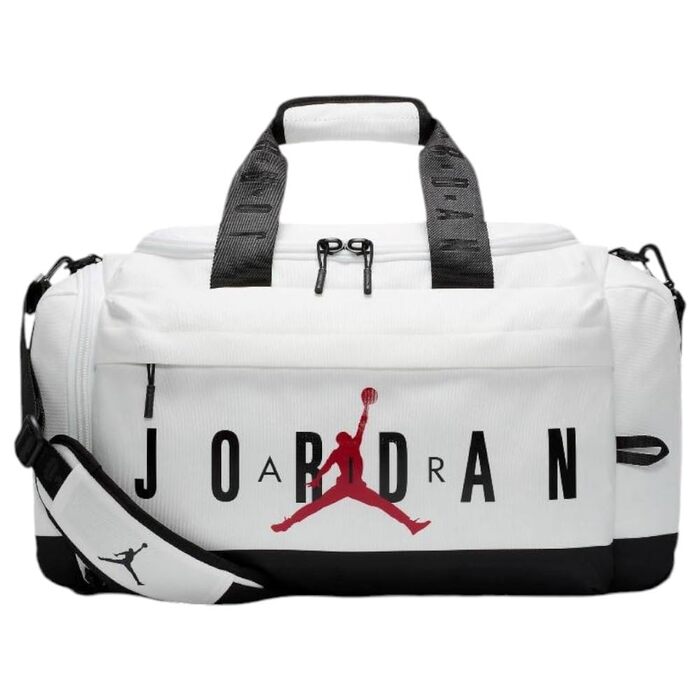 Спортивна сумка Jordan Jam Velocity 46L для чоловіків, біла, розмір S