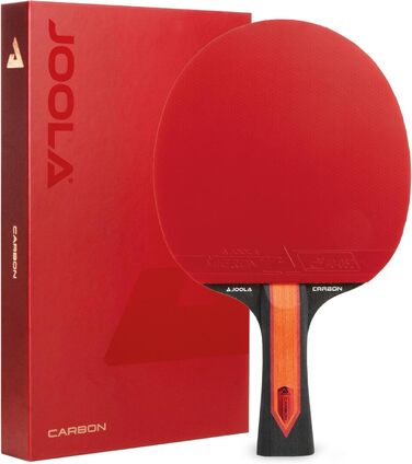 Стіл тенісний, ракетка JOOLA RED Carbon X – High-End з покриттям Micron+ та губкою CLOUDBLAST