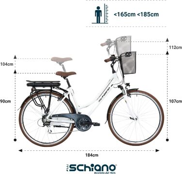 Електровелосипед F.lli Schiano E-Ride 28