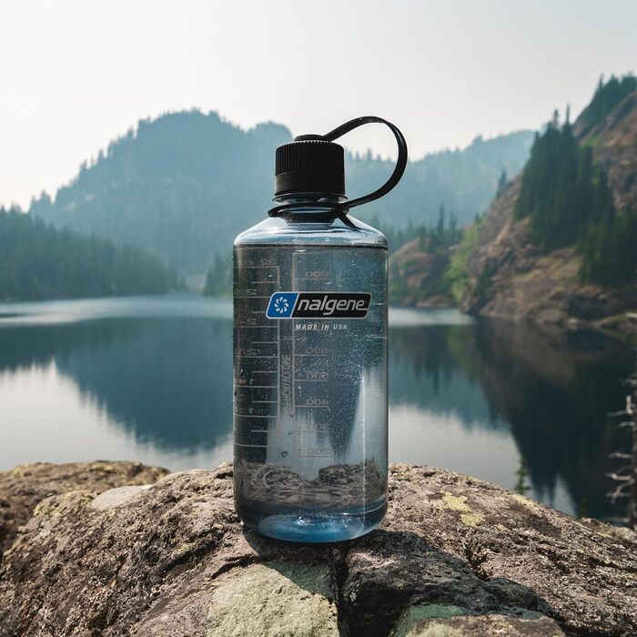 Пляшка для води Nalgene EH 1000 мл, сіра, пластикова