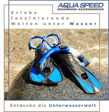 Дайвінг-маска Aqua Speed OPTIC PRO з оптичними лінзами під індивідуальну діоптрійність, для підводного плавання
