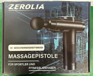 Перкусійний масажер Zerolia — масажний пістолет для глибокого розслаблення м'язів