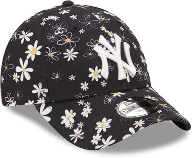 Кепка New Era 9Forty Kinder Cap - Daisy New York Yankees, чорний, 6-12 років