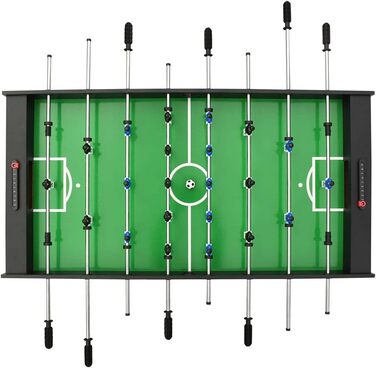 Складаний стіл для кікеру vidaXL 121x61x80 см, чорний
