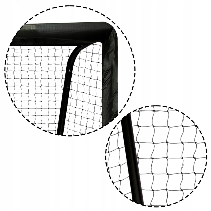 Портативні футбольні ворота Neo-sport, сталеві, складні, 180x120x60 см