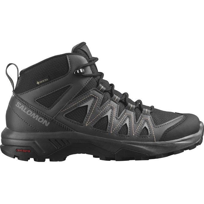 Жіночі трекінгові черевики Salomon X Braze Mid Gore-Tex, чорний, 42 EU