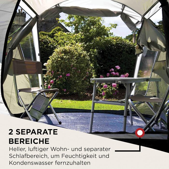 Намет Coleman Coastline 3 Plus: 3-місний сімейний намет для кемпінгу