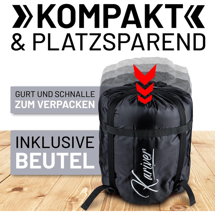 Сплячий мішок 3-4 сезони (360GSM / 2кг), водовідштовхуючий, придатний для прання, ковдровий спальний мішок для відпочинку на природі та вдома, кемпінгу, подорожей, трекінгу - ідеальний компаньйон для активного відпочинку