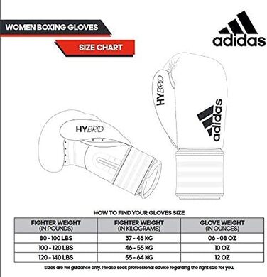 Боксерські рукавички adidas Hybrid 100 Dynamic Fit, чорні/рожеві, 8 oz