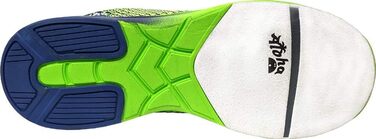 Журавлики для боулінгу Aloha HexaGo – унісекс, для правші та лівші, зелено-блакитні, 38 EU