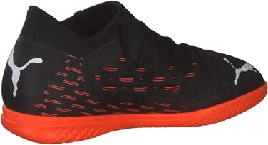 Дитячі футбольні бутси PUMA Future 6.3 Netfit It Jr - 32 EU (Чорний/Білий/Помаранчевий)
