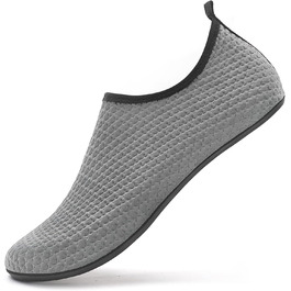 Чоловічі та жіночі аквашузи для плавання та відпочинку на пляжі LueDka, швидко сохнуть, неслизькі, розмір 34-48, сірий