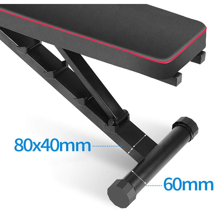 Багатофункціональна лава для тренувань SogesPower з абдомінальним тренажером, регульована фітнес-лава для всього тіла