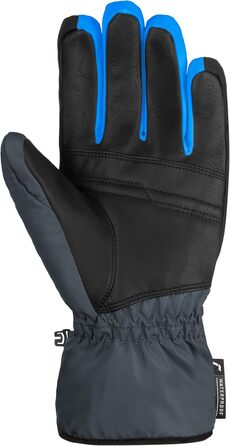 Унісекс рукавички Reusch Brandon R-tex XT для чоловіків, темно-сірі/жовті, розмір 9, водонепроникні зимові перчатки
