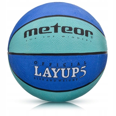 Баскетбольний м'яч Meteor Layup, розмір 5