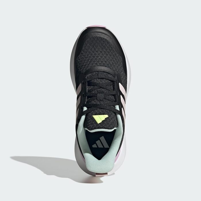 Кросівки Adidas Fortarun 3.0 для унісекс (21 EU, чорний, рожевий, фіолетовий)