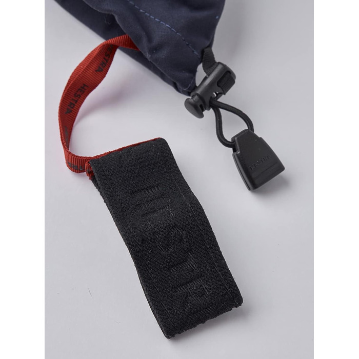 Лижні рукавички HESTRA Henrik Pro Model, шкіра, короткі, колір хакі/білий, розмір 10, сині, преміум-якість