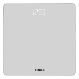 Електронні ваги для тіла Homebuds Digitale Personenwaage, висока точність, LED-дисплей, 182 кг, блакитний колір