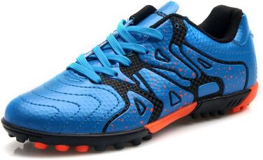 Дитячі футбольні бутси Msport для хлопчиків, спортивне взуття, антиковзаючі, дихаючі (40 EU, Mod1, блакитні)