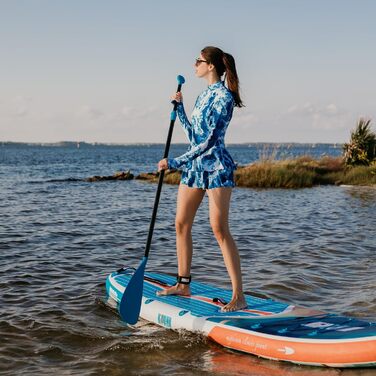 Весло для SUP та каяка Niphean, розбірне 3 або 4 частини, регульоване довжина 198–218 см, плаваюче, подвійне, міцне, для сапборду