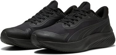 Кросівки PUMA Pounce Lite PTX для бігу по місту, чорно-білі (40.5 EU)