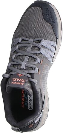 Чоловічі кросівки Skechers Escape Plan - шкіряні, сірі, розмір 48.5 EU