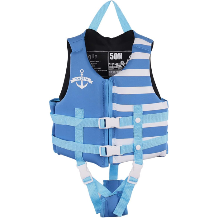 Дитяча куртка для плавання PROTAURI з неопрену, 2-9 років, 50N