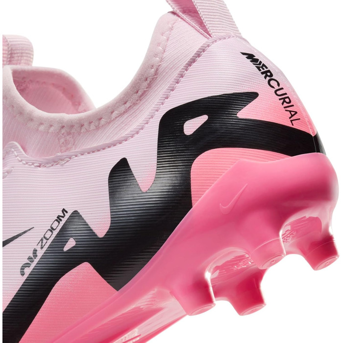 Дитячі футбольні бутси Nike Zoom Vapor 15 Acad MDS Fgmg - рожевий, чорний (32 EU)
