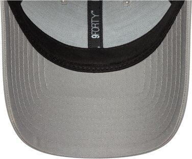 Кепка New Era 9Forty Strap Cap з вишитим логотипом New York Yankees (сіра)