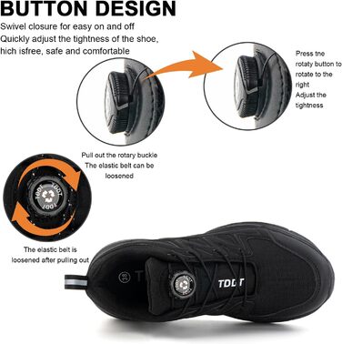 Кросівки для чоловіків та жінок. Спортивні кросівки для бігу та трейлраннінгу. Чорні кросівки, розміри EU 37-47 (J1 Schwarz, 42 EU)