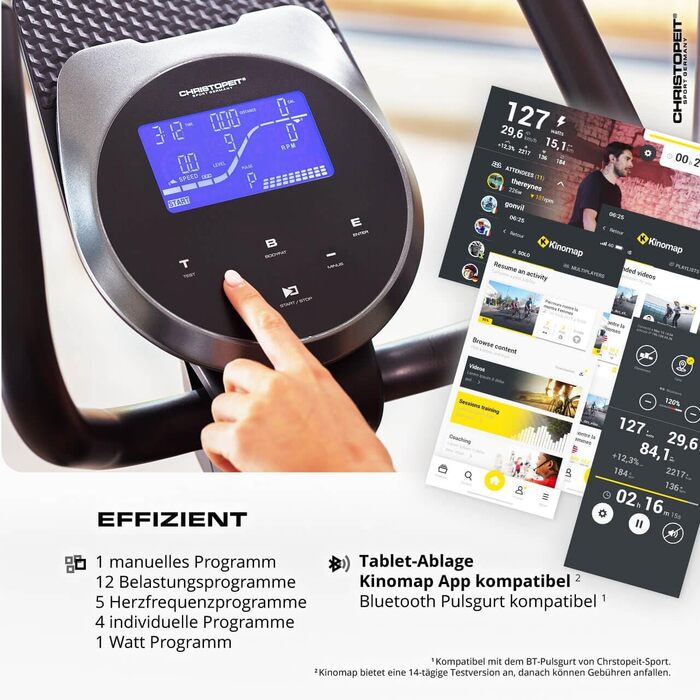 Орбітрек-ергометр Crosstrainer EL 8000 для фітнесу