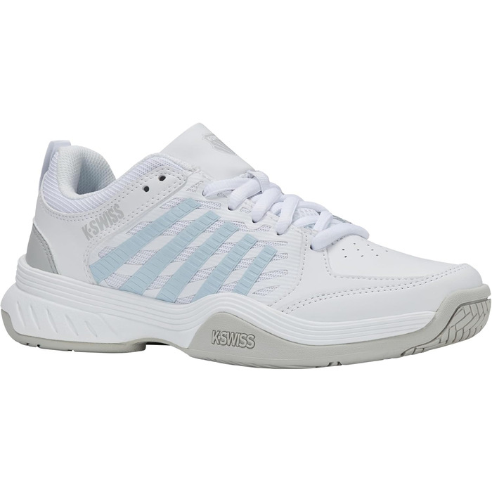 Жіноче тенісне взуття K-Swiss Court Express 2 (41 EU, Білий, Ballad Blue, Dawn Blue)