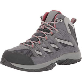 Черевики туристичні жіночі Columbia Crestwood Mid Waterproof Graphite Daredevil, 40 EU