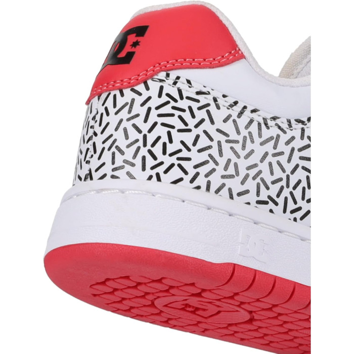Кросівки DC Shoes Manteca для жінок, білі, чорні, рожеві, 42.5 EU