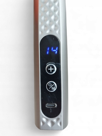 Перкусійний масажер для тіла, шиї та спини PRO Maxtop MP-930, сріблястий