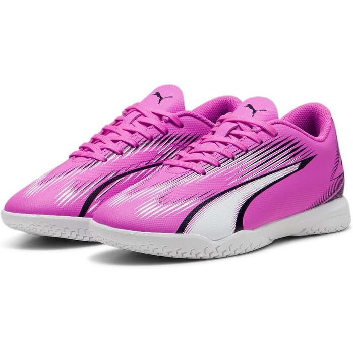 Дитячі футбольні бутси PUMA Ultra Play It Jr - рожево-біло-чорні (35.5 EU)