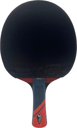 Настільна ракетка Butterfly Dimitrij Ovtcharov Black, ITTF, Wakaba 2,1 мм, для професіоналів, комплект з чохлом, м'ячами та другою ракеткою