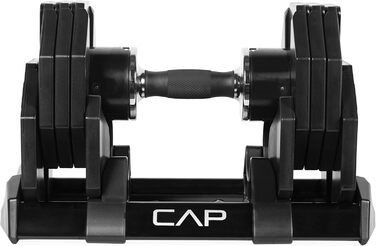 Гантелі ADJUSTABELL від Cap, регульовані від 2,5 до 22,6 кг, 1 пара